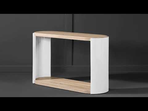 Zoma White Coffee Table - Ornate Home