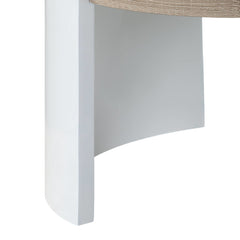 Zoma White Coffee Table - Ornate Home