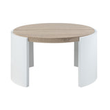 Zoma White Coffee Table - Ornate Home