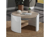 Zoma White Coffee Table - Ornate Home