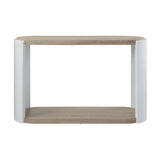 Zoma White Sofa Table - Ornate Home