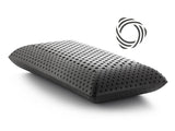 Zoned ActiveDough Bamboo Charcoal Queen Pillow - Ornate Home