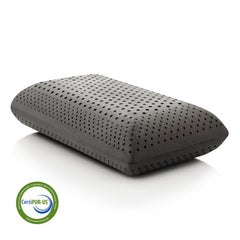 Zoned Dough Bamboo Charcoal King Mid Loft Pillow - Ornate Home