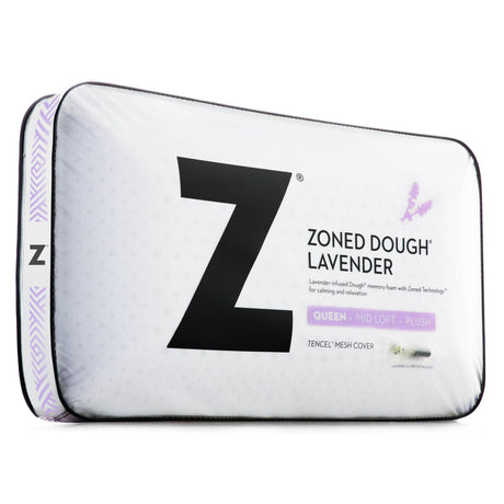Zoned Dough™ Lavender King Pillow - Ornate Home