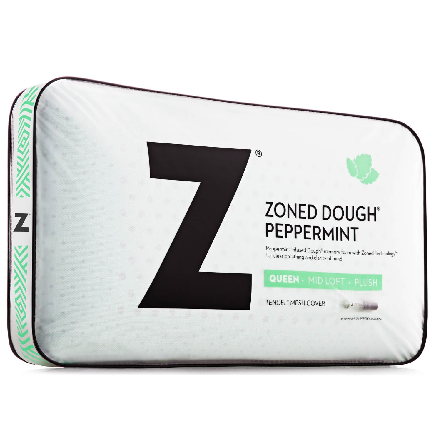 Zoned Dough Peppermint King Pillow - Ornate Home