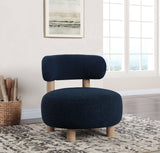 Zonie Blue Accent Chair - Ornate Home