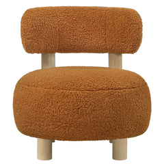 Zonie Orange Accent Chair - Ornate Home