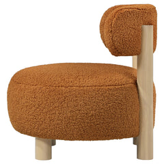 Zonie Orange Accent Chair - Ornate Home