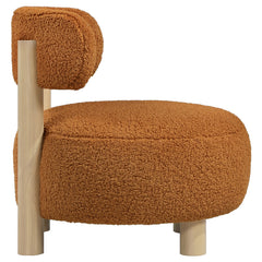 Zonie Orange Accent Chair - Ornate Home