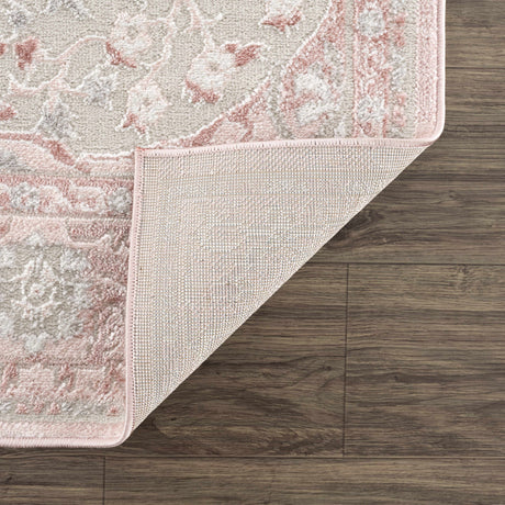 Zora Pink Area Rug - Ornate Home