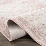 Zora Pink Area Rug - Ornate Home