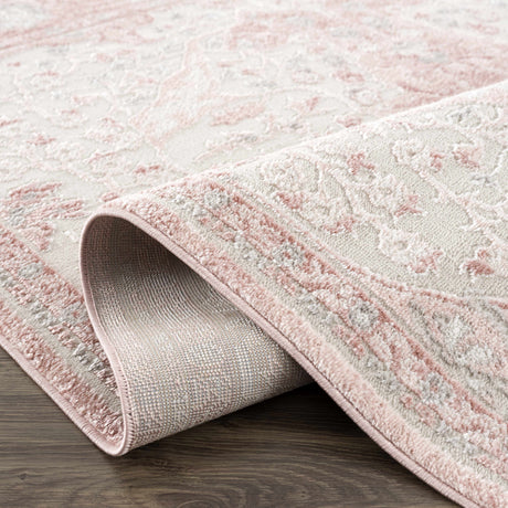 Zora Pink Area Rug - Ornate Home