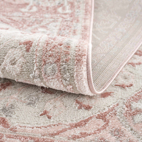 Zora Pink Area Rug - Ornate Home