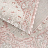 Zora Pink Area Rug - Ornate Home