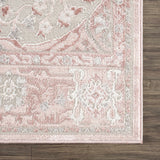 Zora Pink Area Rug - Ornate Home