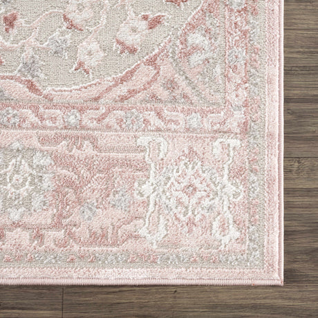 Zora Pink Area Rug - Ornate Home