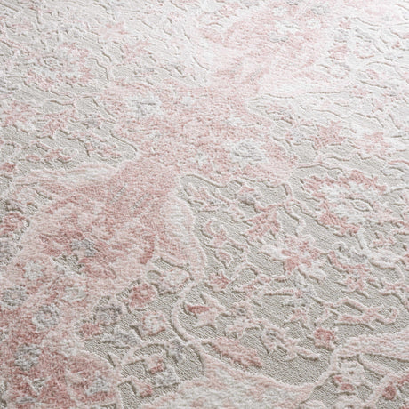 Zora Pink Area Rug - Ornate Home