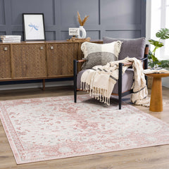 Zora Pink Area Rug - Ornate Home