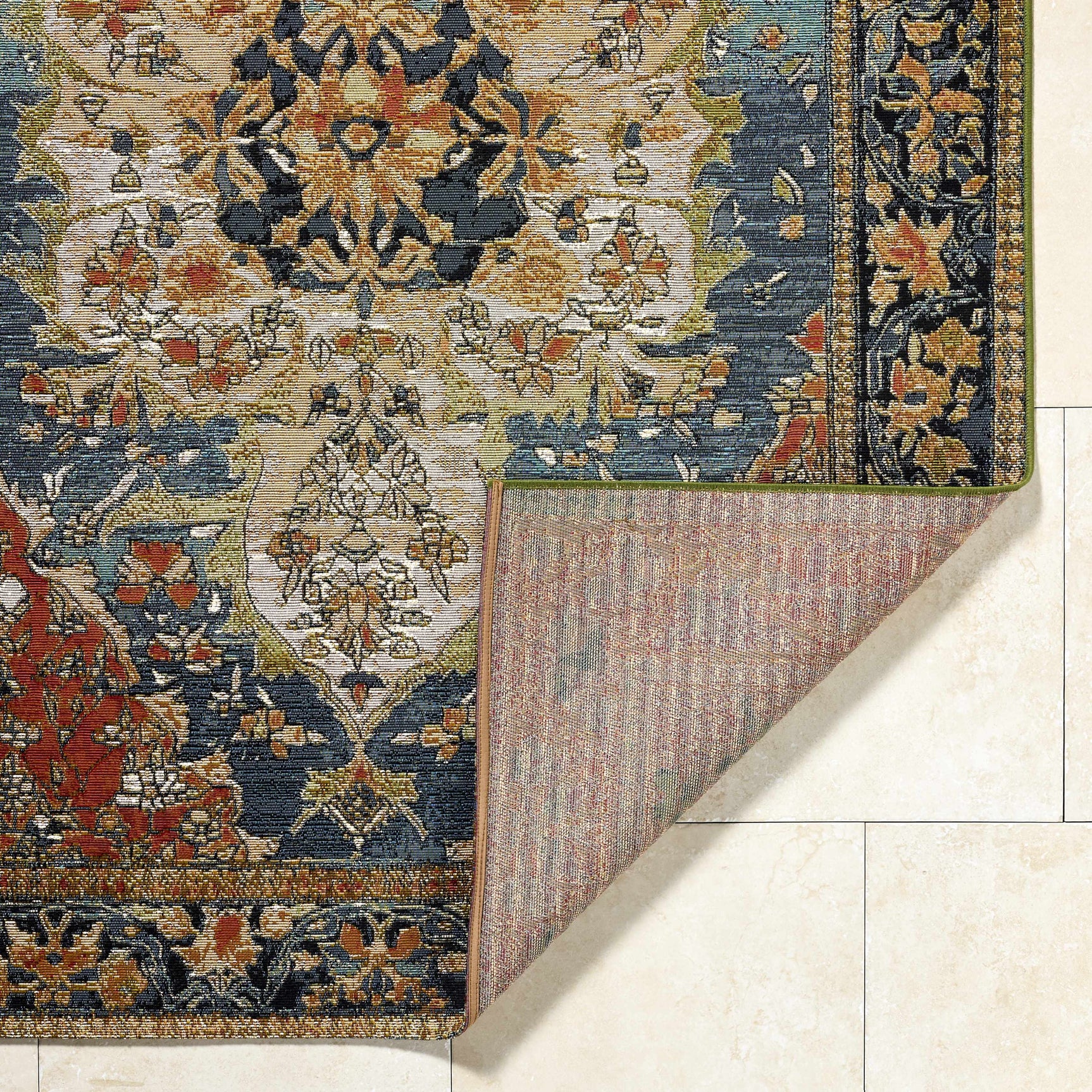Zorea Traditional Outdoor Area Rug - Ornate Home