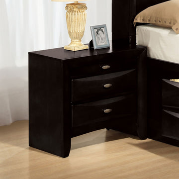 Zosimo Black 5 Pc. Queen Bedroom Set w/ 2NS - Ornate Home