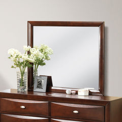 Zosimo Dark Cherry 4 Pc. Queen Bedroom Set - Ornate Home