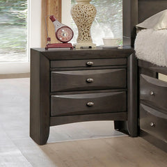 Zosimo Gray 5 Pc. Queen Bedroom Set w/ 2NS - Ornate Home