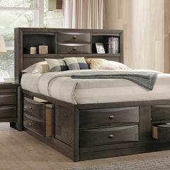 Zosimo Gray 5 Pc. Queen Bedroom Set w/ 2NS - Ornate Home