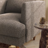 Zoya Earth Down Filled Overstuffed Boucle Armchair