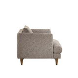 Zoya Earth Down Filled Overstuffed Boucle Armchair