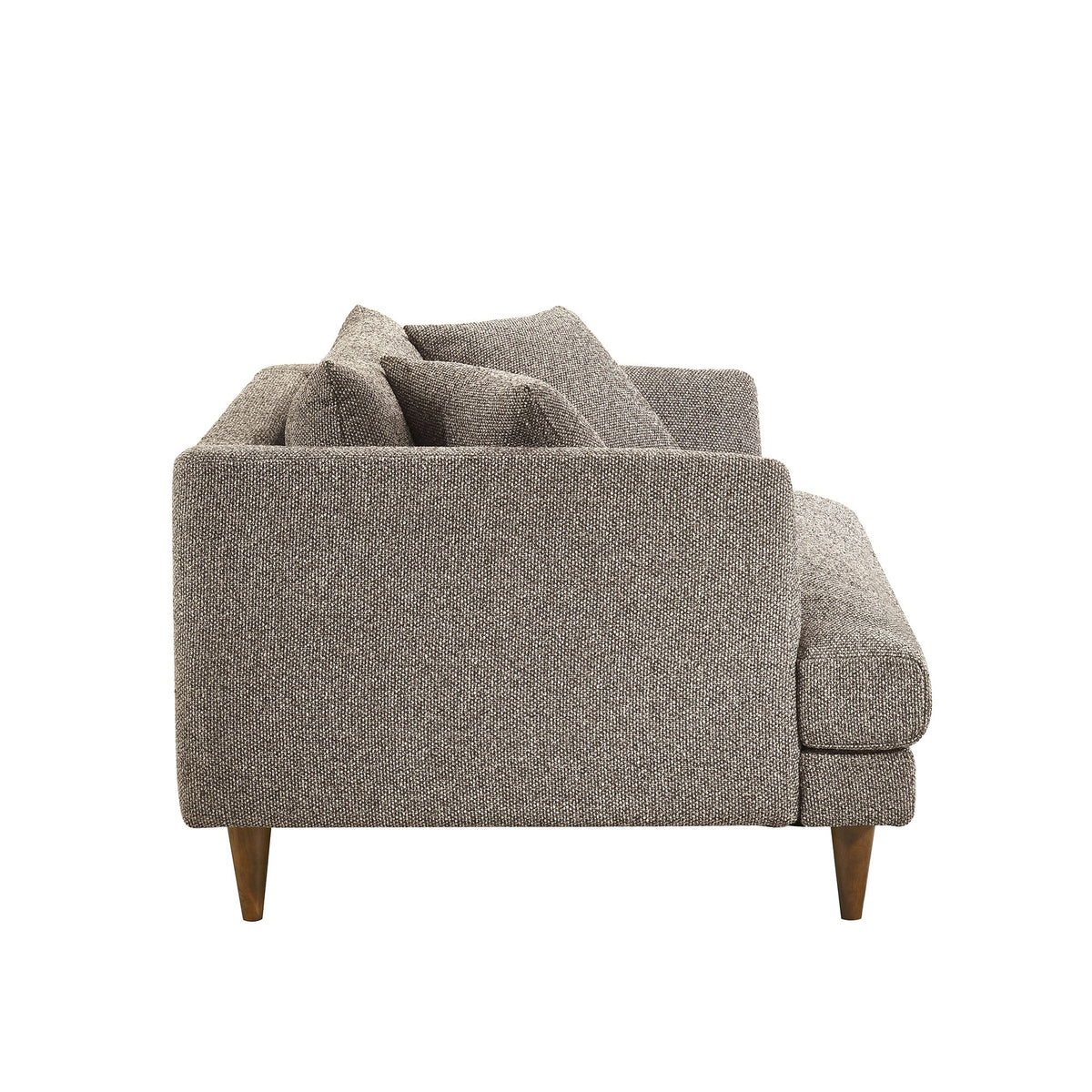 Zoya Earth Down Filled Overstuffed Boucle Chair-and-a-Half