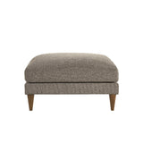 Zoya Earth Down Filled Overstuffed Boucle Ottoman