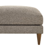 Zoya Earth Down Filled Overstuffed Boucle Ottoman