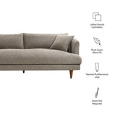 Zoya Earth Down Filled Overstuffed Boucle Sofa