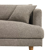 Zoya Earth Down Filled Overstuffed Boucle Sofa