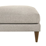 Zoya Fog Down Filled Overstuffed Boucle Ottoman