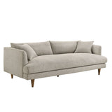 Zoya Fog Down Filled Overstuffed Boucle Sofa