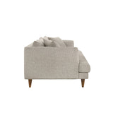 Zoya Fog Down Filled Overstuffed Boucle Sofa