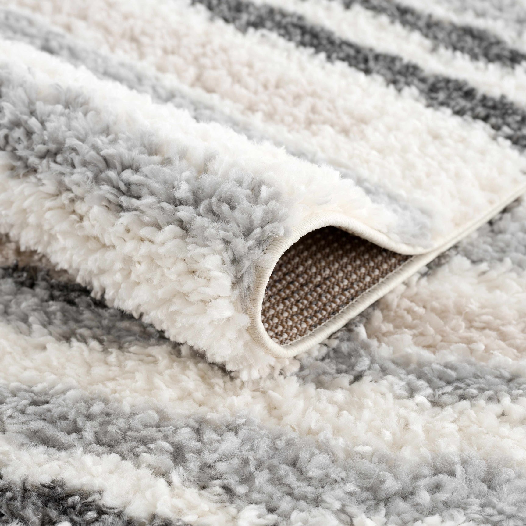 Zoya Irregular Striped Area Rug - Ornate Home
