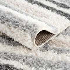 Zoya Irregular Striped Area Rug - Ornate Home
