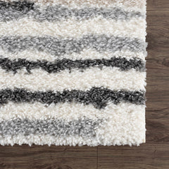 Zoya Irregular Striped Area Rug - Ornate Home