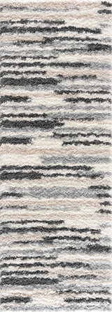 Zoya Irregular Striped Area Rug - Ornate Home