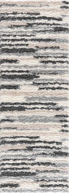 Zoya Irregular Striped Area Rug - Ornate Home