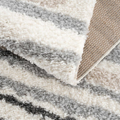 Zoya Irregular Striped Area Rug - Ornate Home