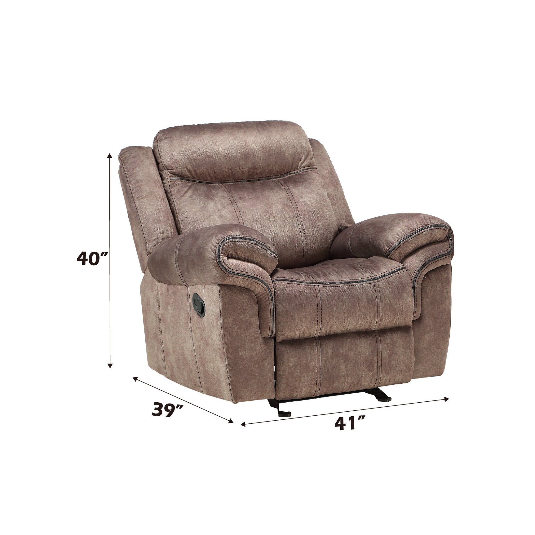 Zubaida Glider Recliner - Ornate Home