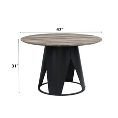 Zudora Oak Dining Table - Ornate Home