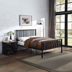 Zudora Oak Full Bed - Ornate Home