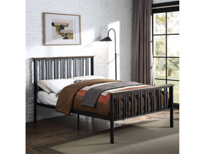 Zudora Oak Full Bed - Ornate Home