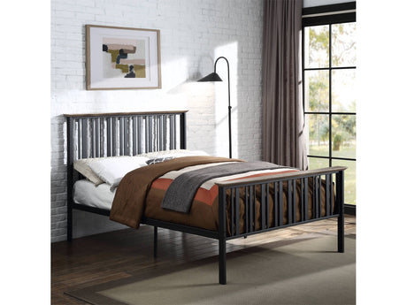 Zudora Oak Full Bed - Ornate Home