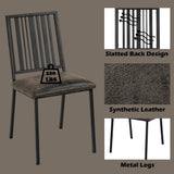 Zudora Side Chair(Set-2) - Ornate Home