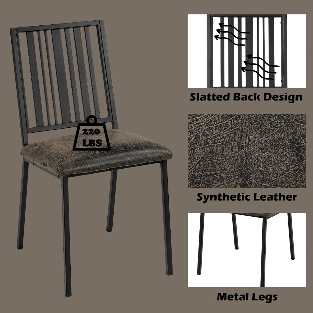 Zudora Side Chair(Set-2) - Ornate Home